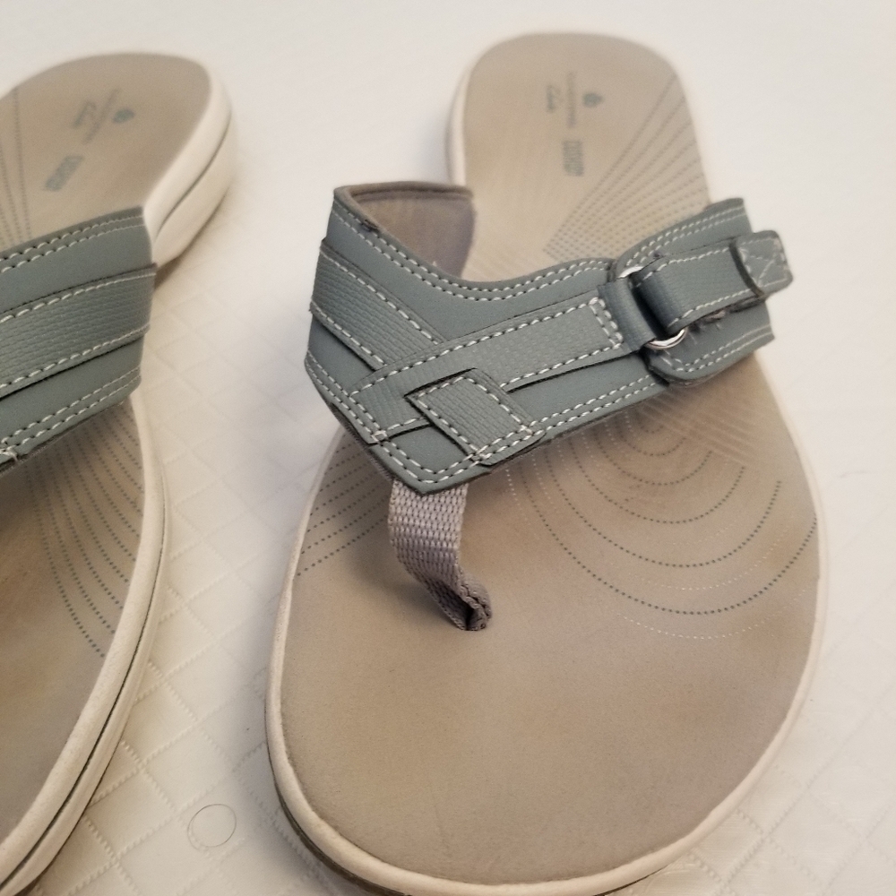 Clarks Cloudstepper Cushion Soft Blue Size 9 - image 3